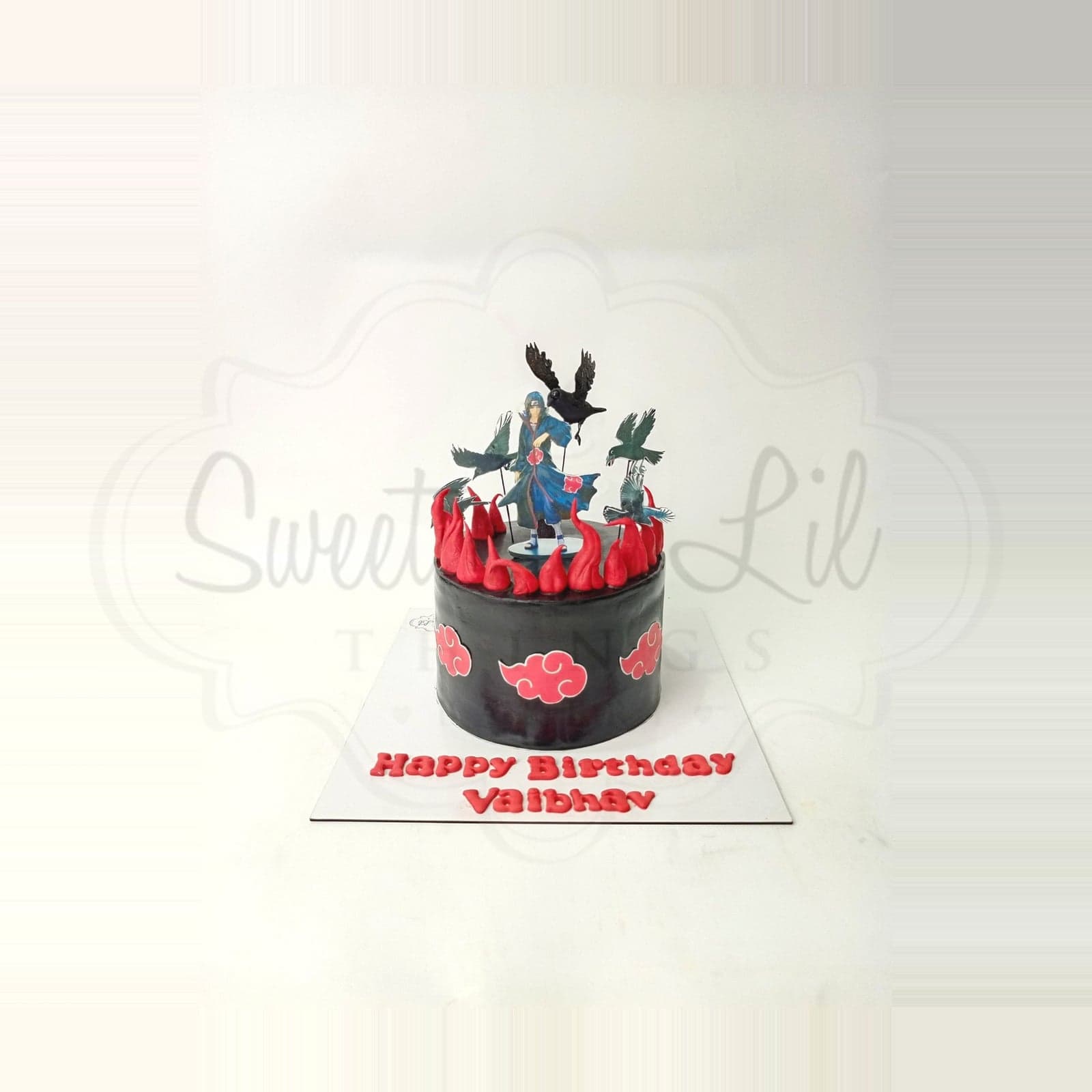 Anime Ninja Birthday Cake photo 2