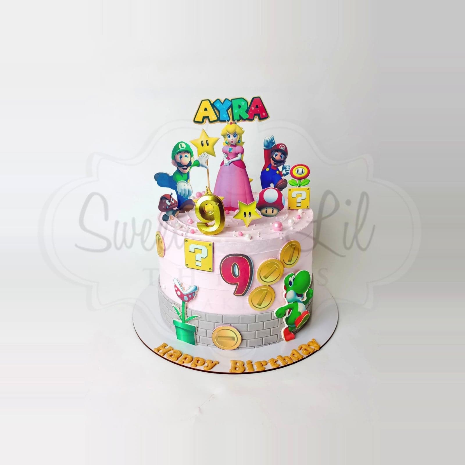 Mario Theme Cake — Arcade Adventure Princess photo 2