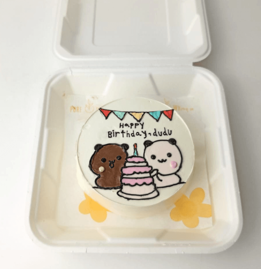 Bento Cake (Teddy Bear)
