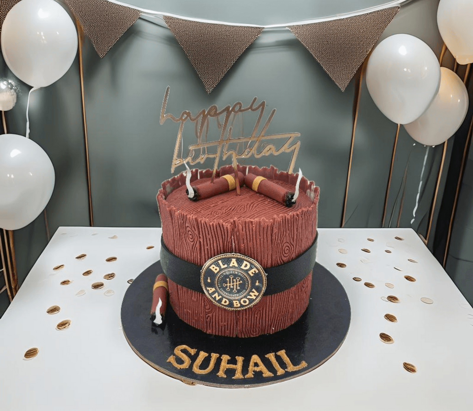 Bourbon Whisky Lovers Cake