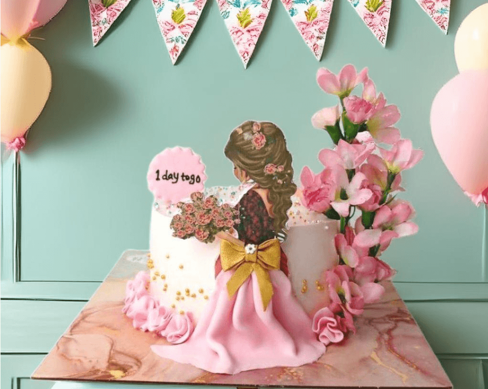Bride To Be Cake