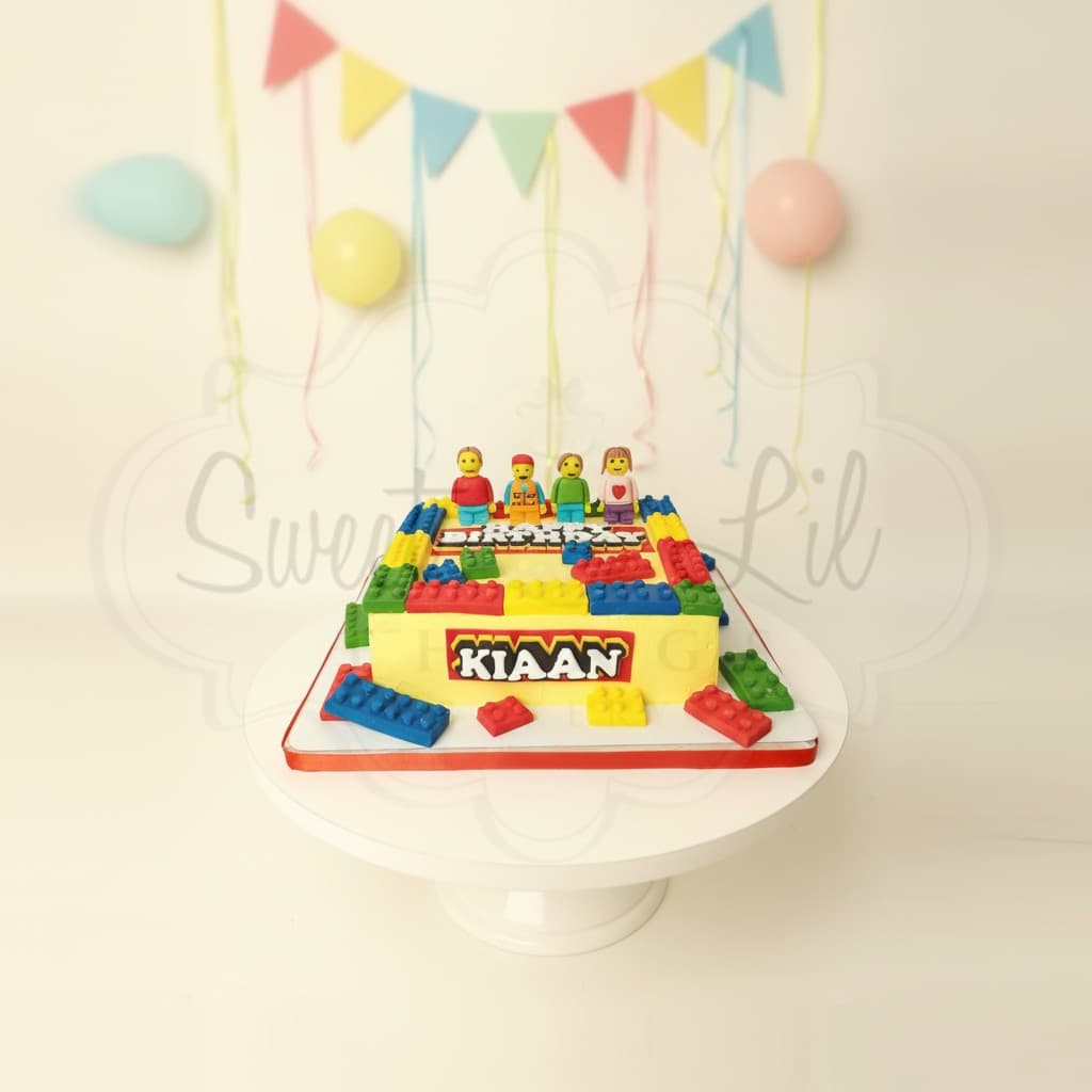 Lego theme Cake — Building Bricks