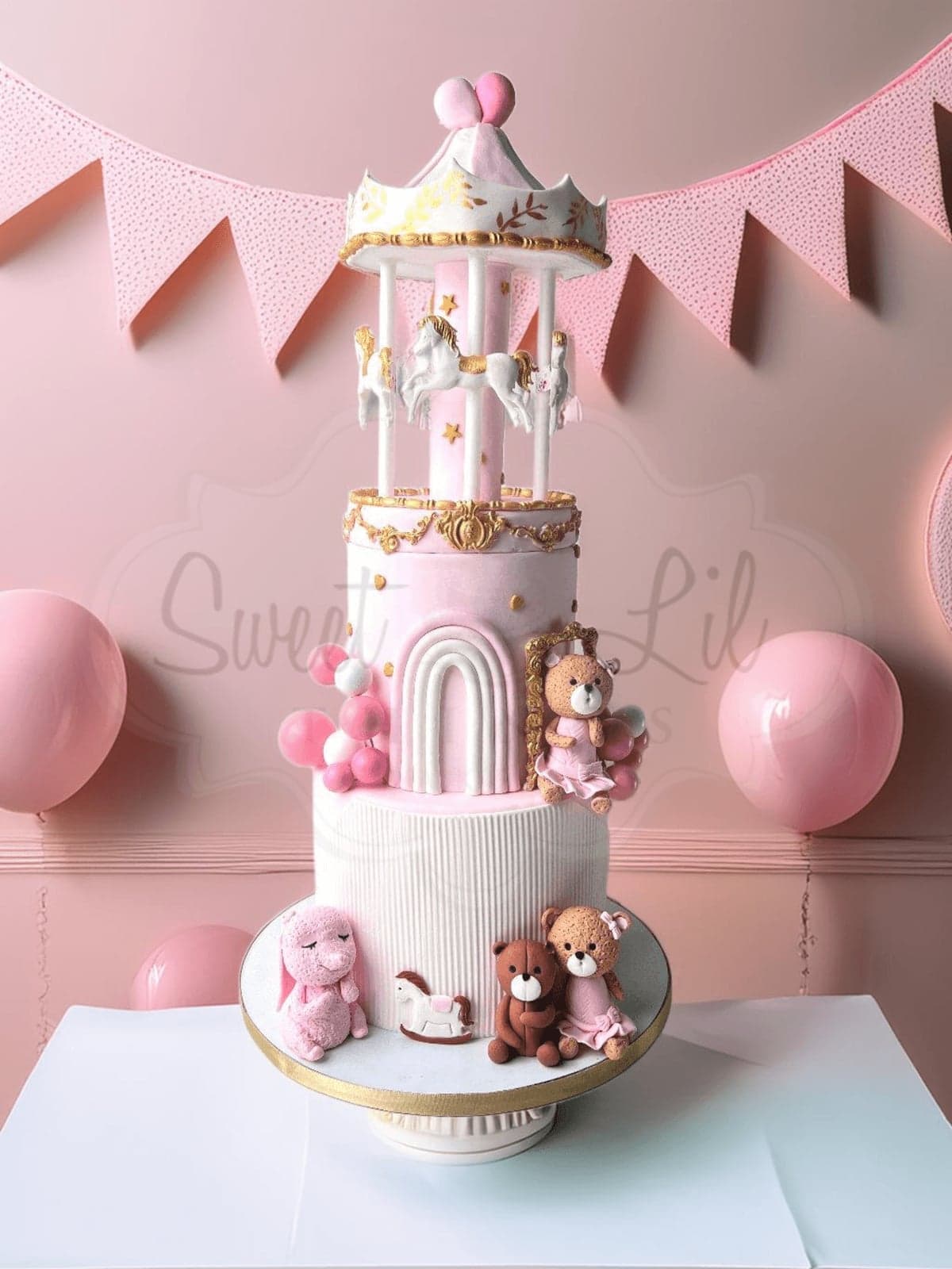 Carnival Theme Birthday Cake