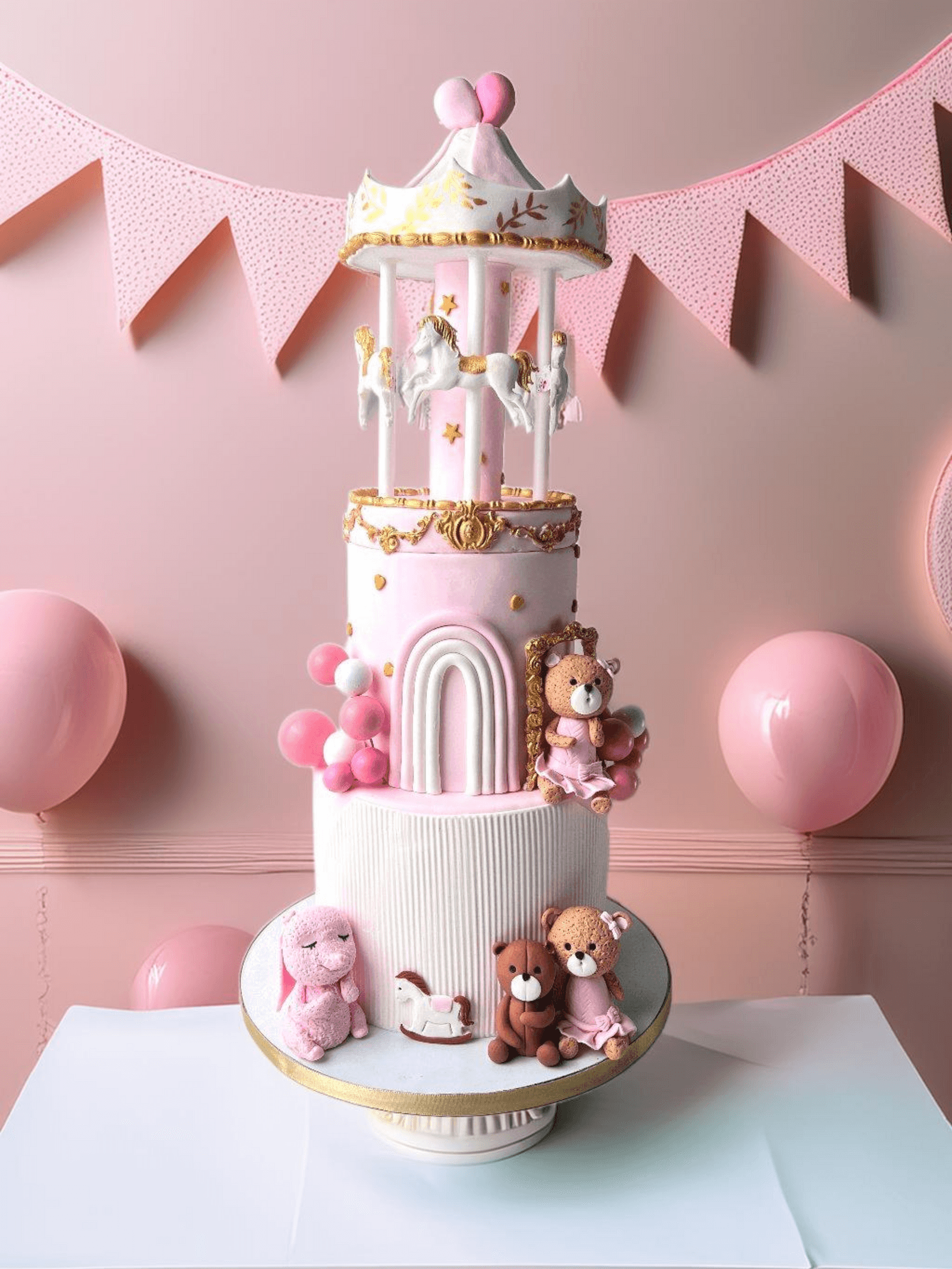 Carnival Theme Birthday Cake