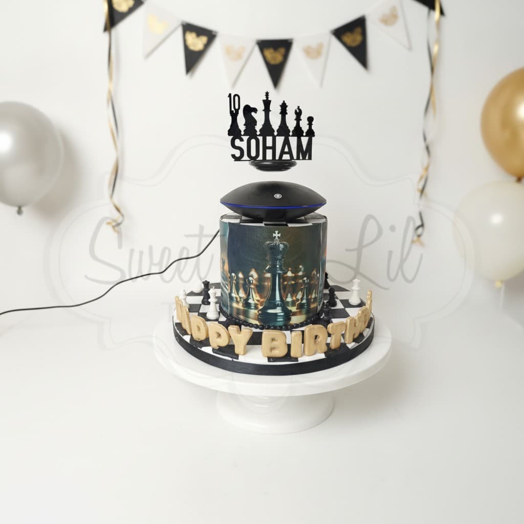Chess Birthday Cake