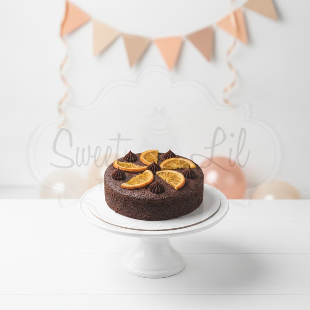 Dark Chocolate Orange tea Cake