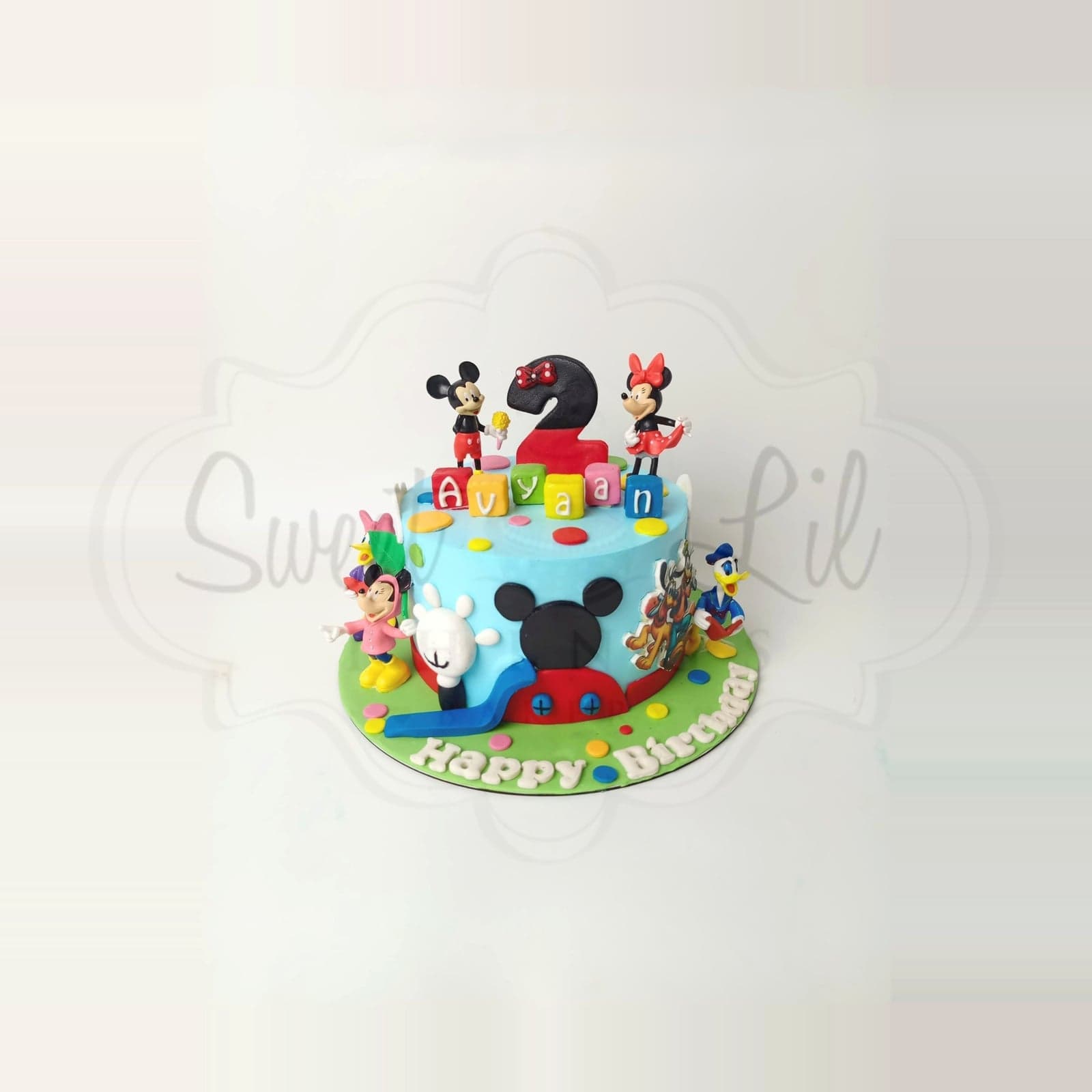 Mickey Mouse Clubhouse Birthday Cake — Classic