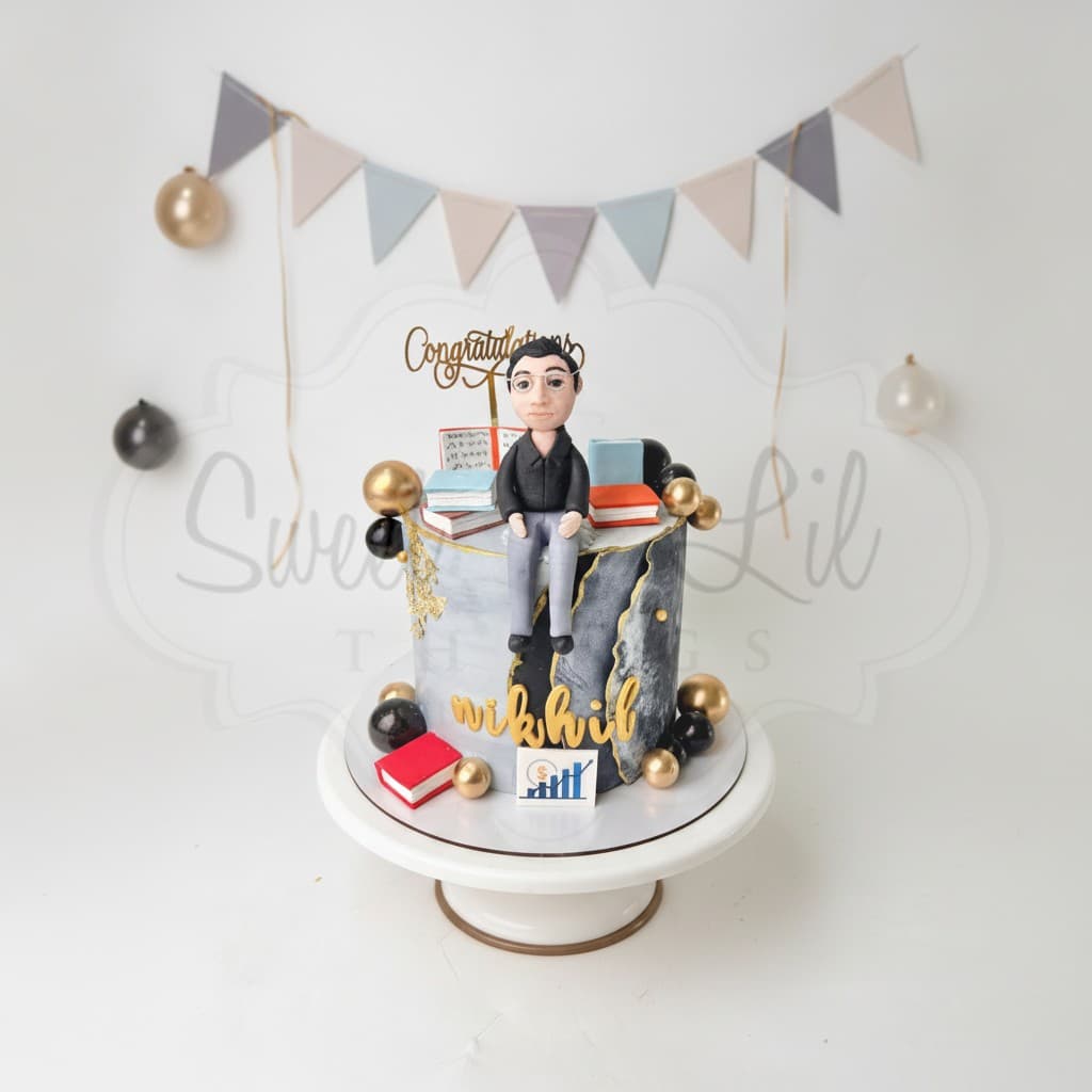 Boss's birthday Cake — Congratulations Graduate