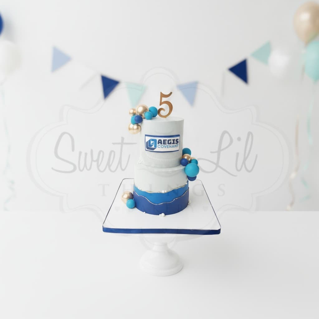 Corporate Cake — Logo Anniversary