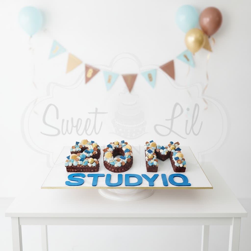 Corporate Number Milestone Cake