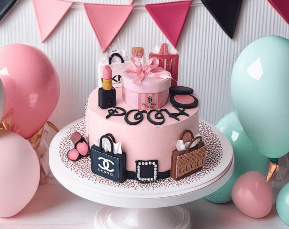 Designer Brands Shopping Lovers Cake