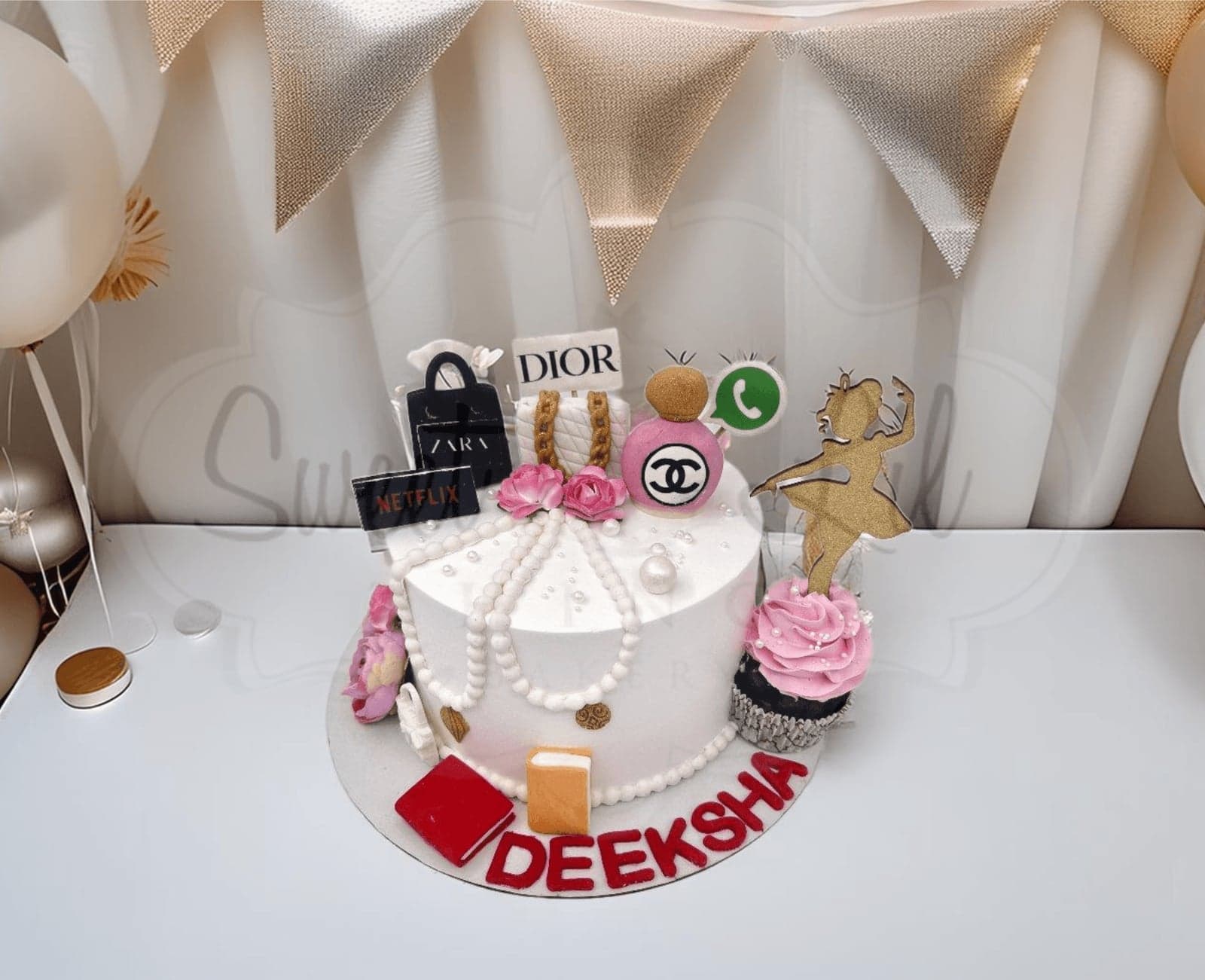 Luxury Designer Brands Birthday Cake