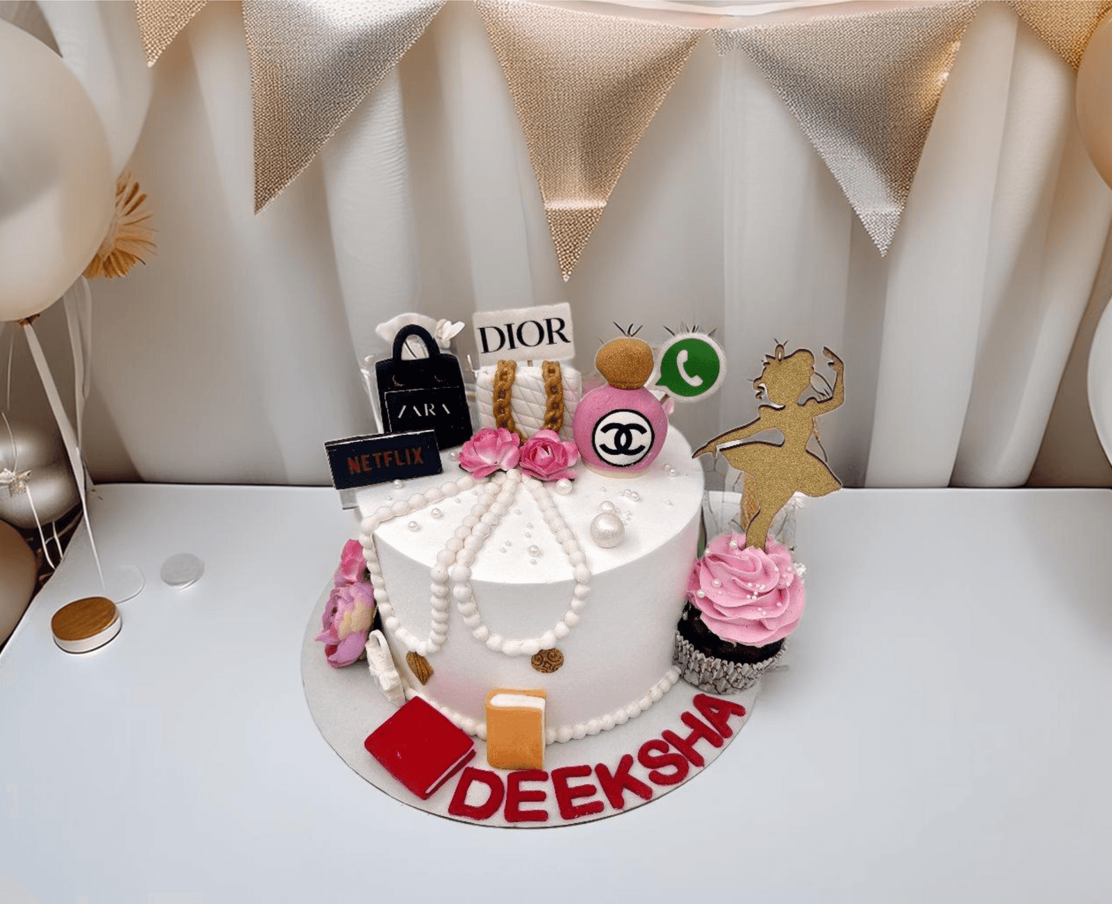 Luxury Designer Brands Birthday Cake