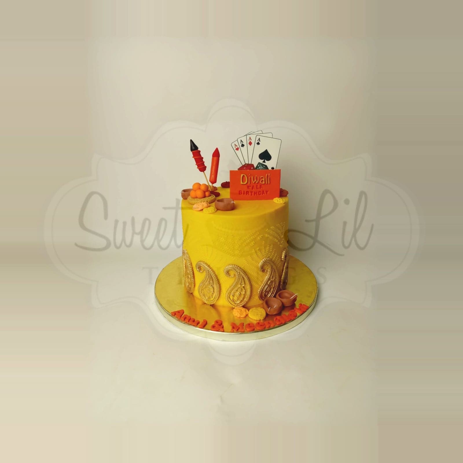 Diwali Celebration Cake — Mandala photo 2