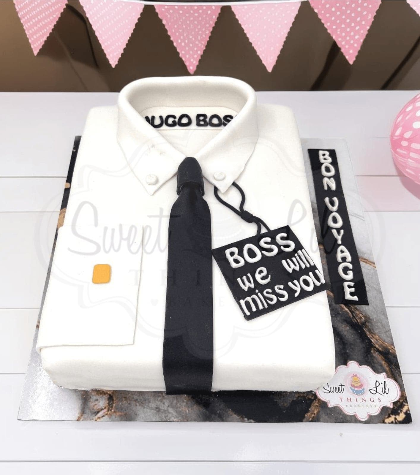 Farewell Cake for Boss
