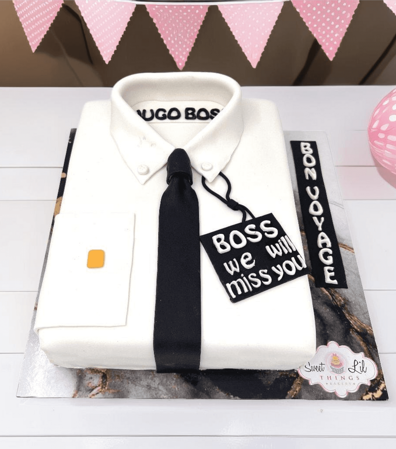 Farewell Cake for Boss