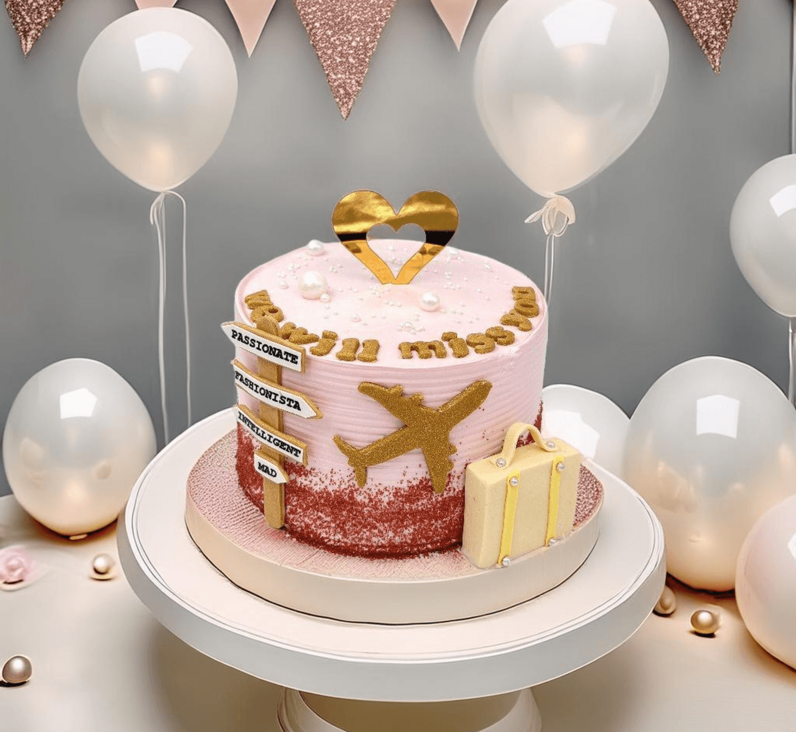 Farewell Cake for Ladies