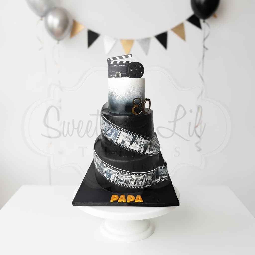 Photo reel 80th Birthday Cake — Film