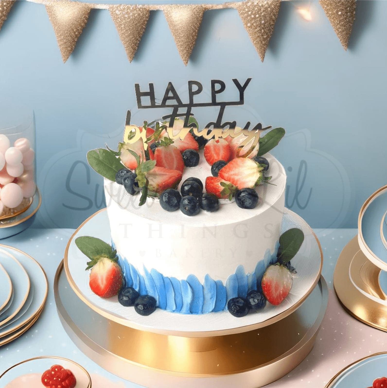 Fresh Berries Cake