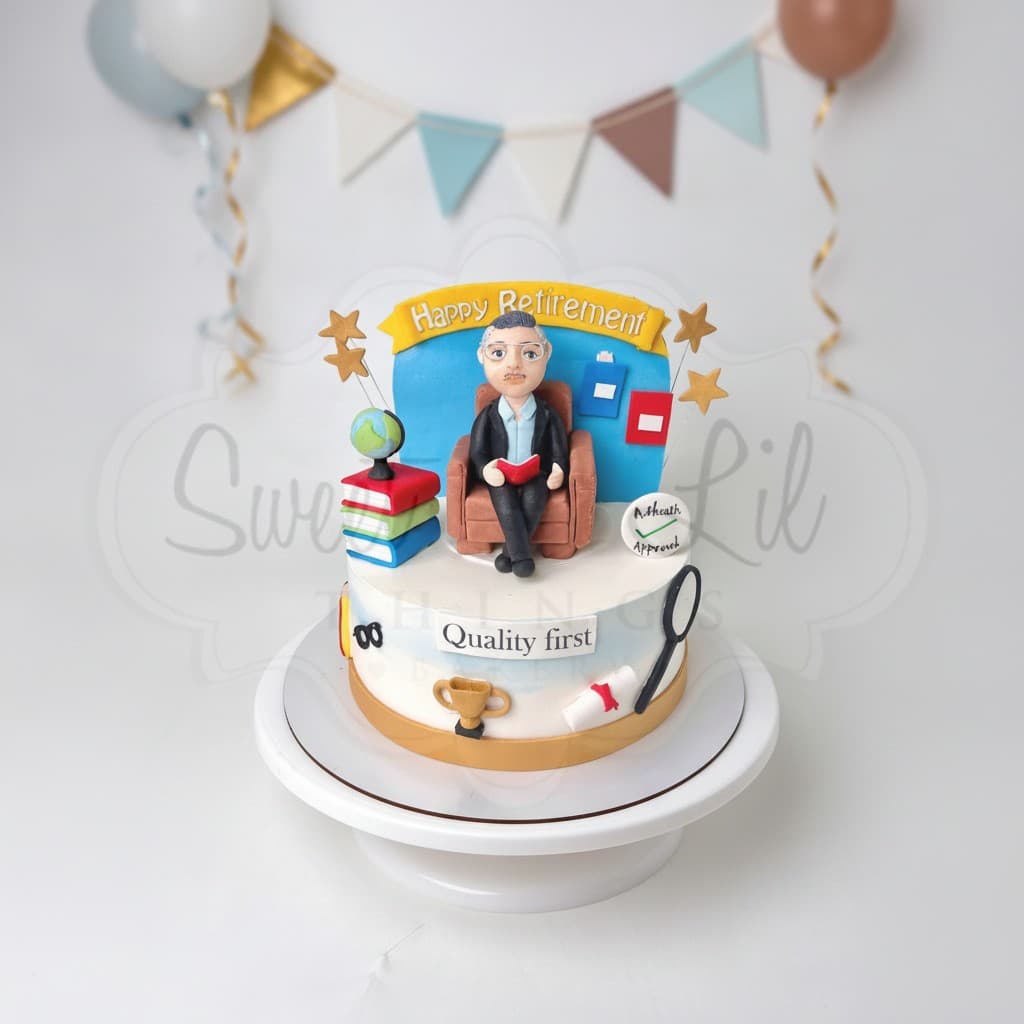 Happy Retirement Cake