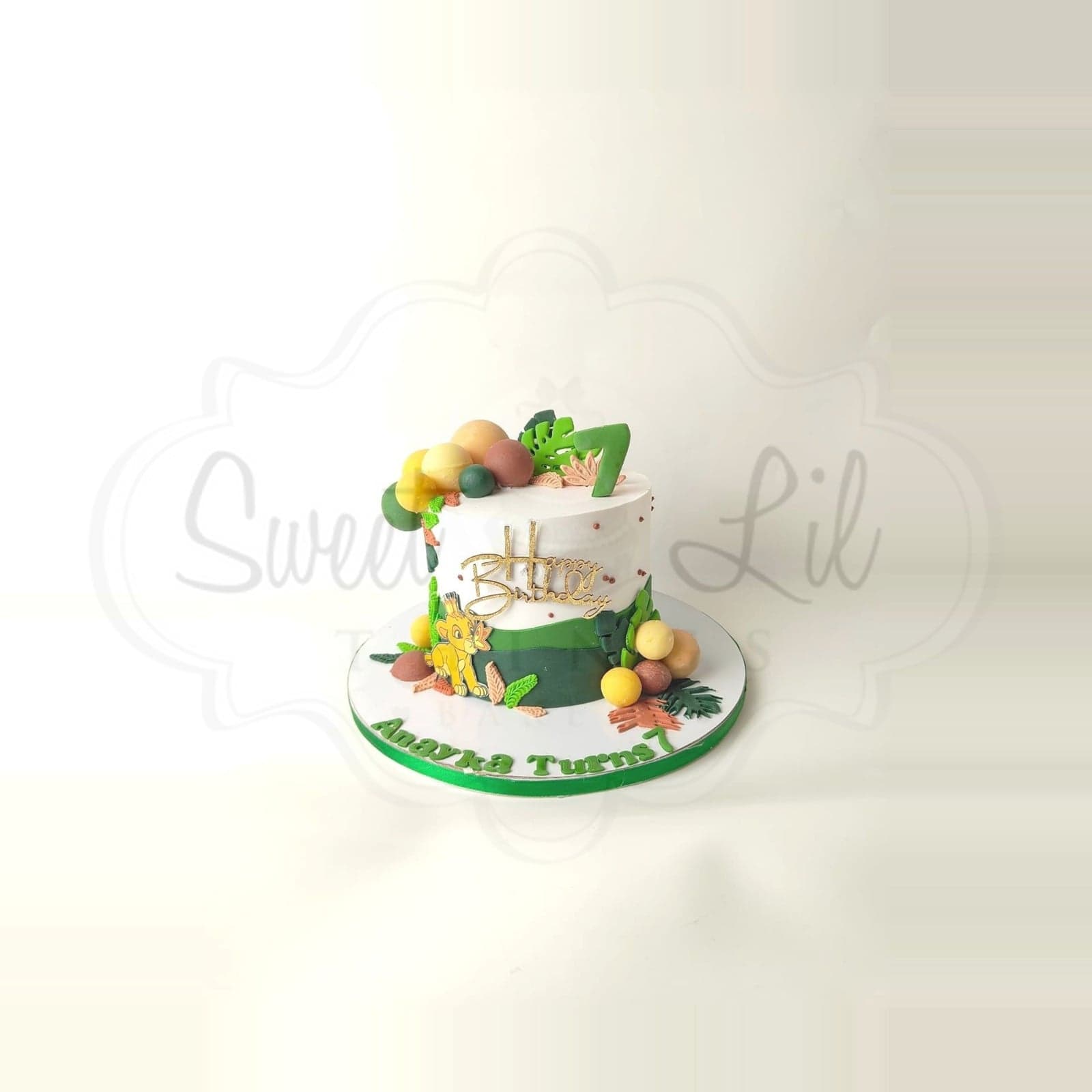 Lion King Birthday Cake photo 2