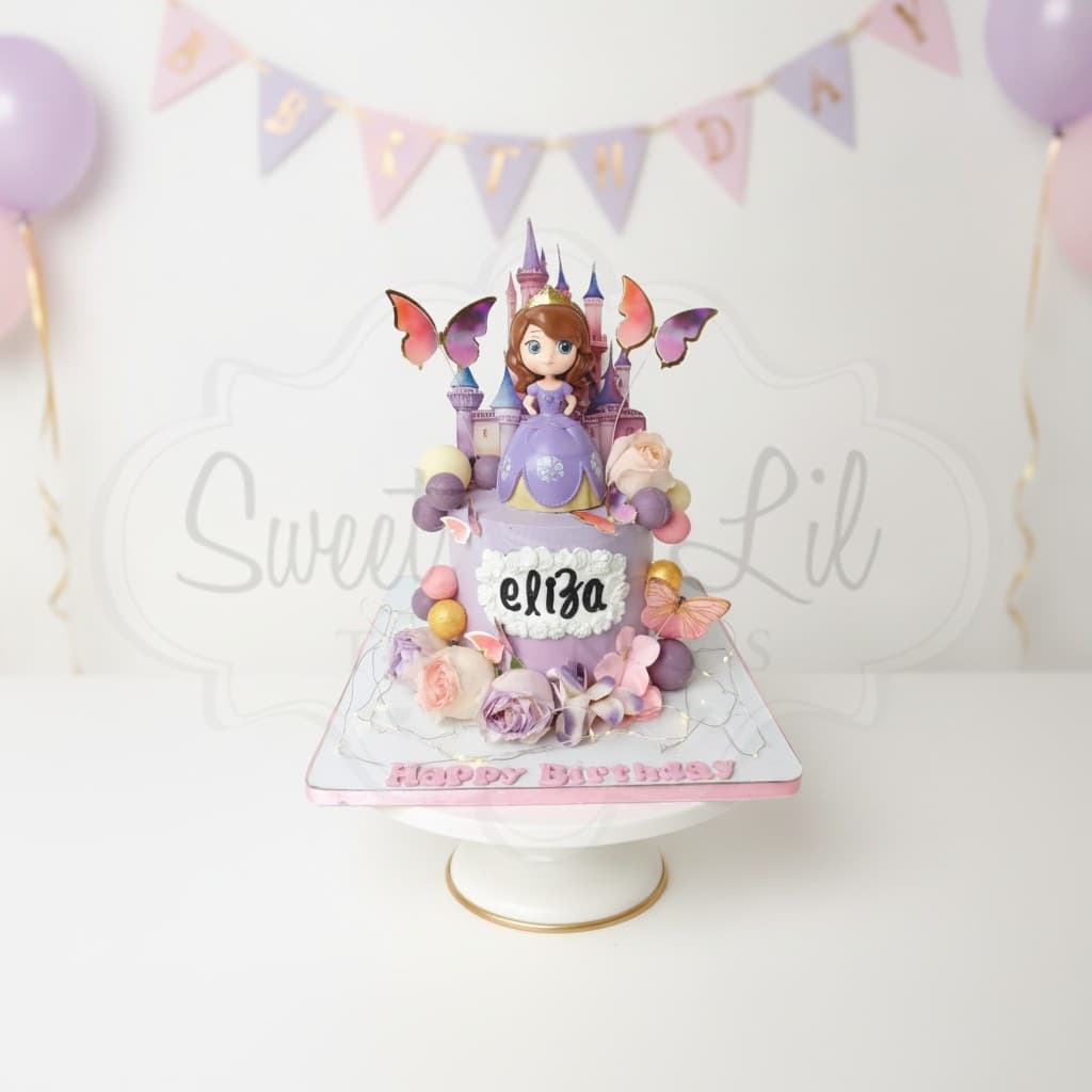 Little Princess Castle Birthday Cake