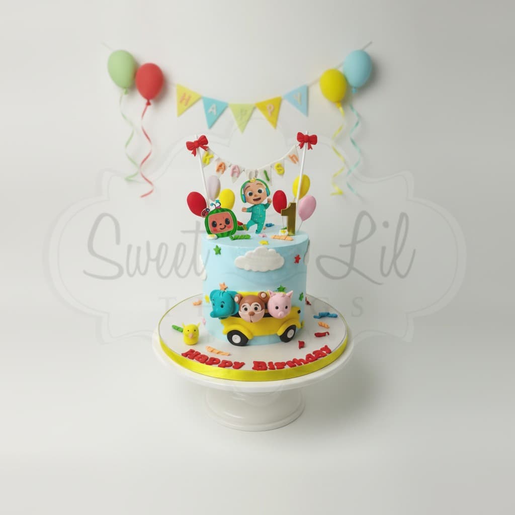 Cocomelon Birthday Cake — Nursery Rhyme