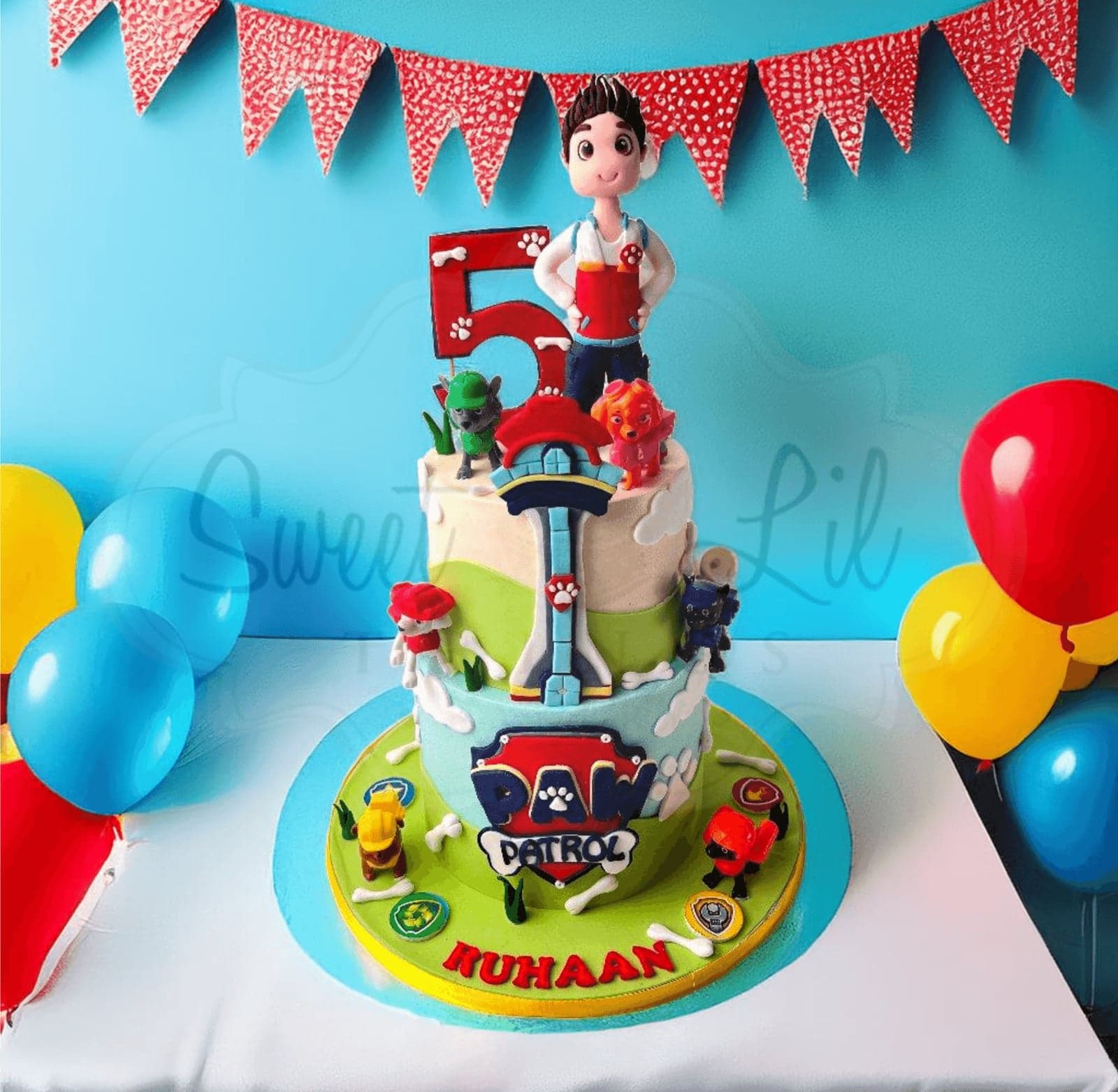 Paw Patrol Birthday Cake