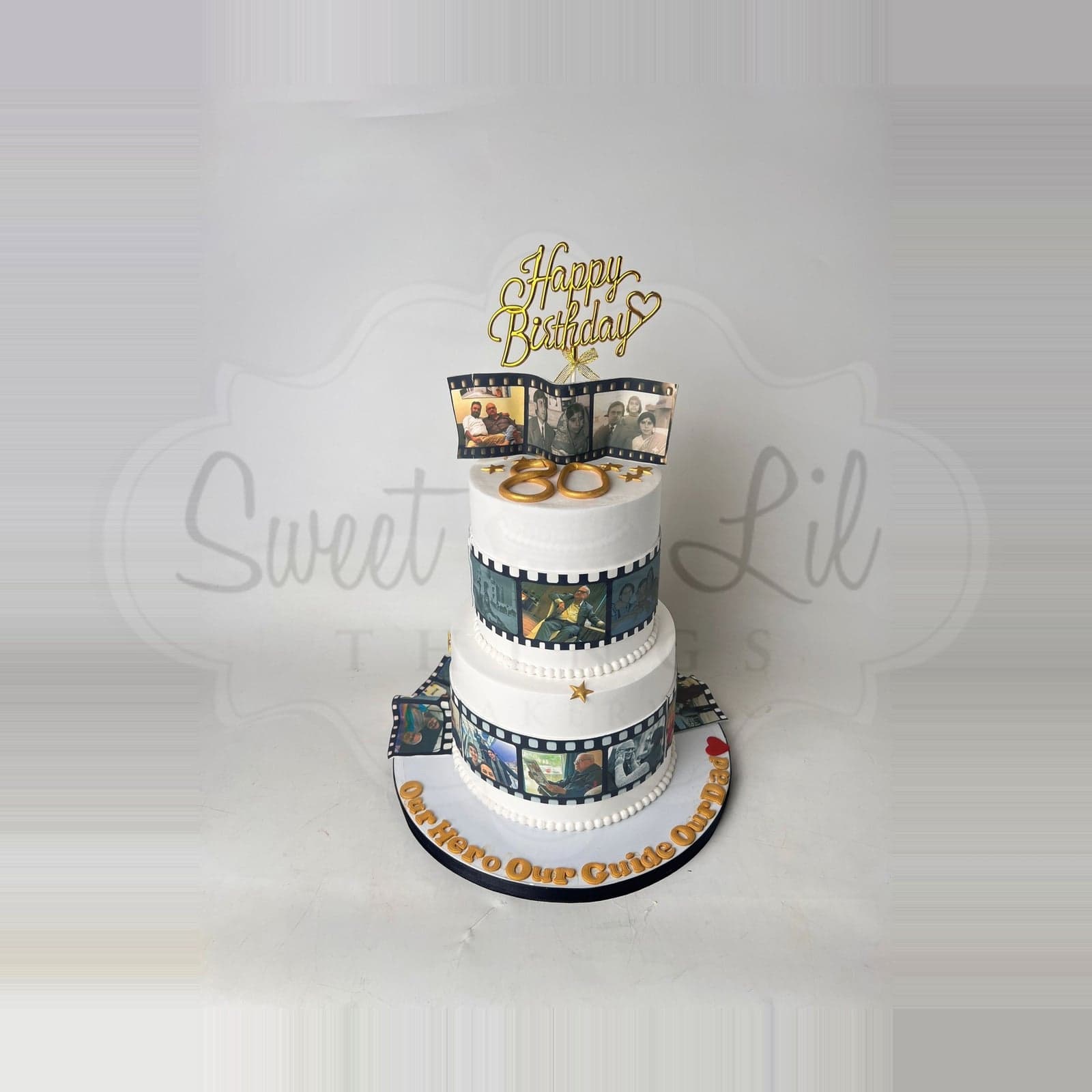 Photo reel 80th Birthday Cake — Filmstrip photo 2