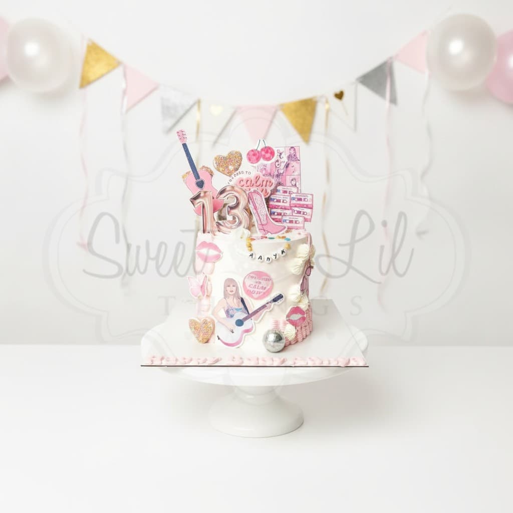 Taylor Swift fan cake