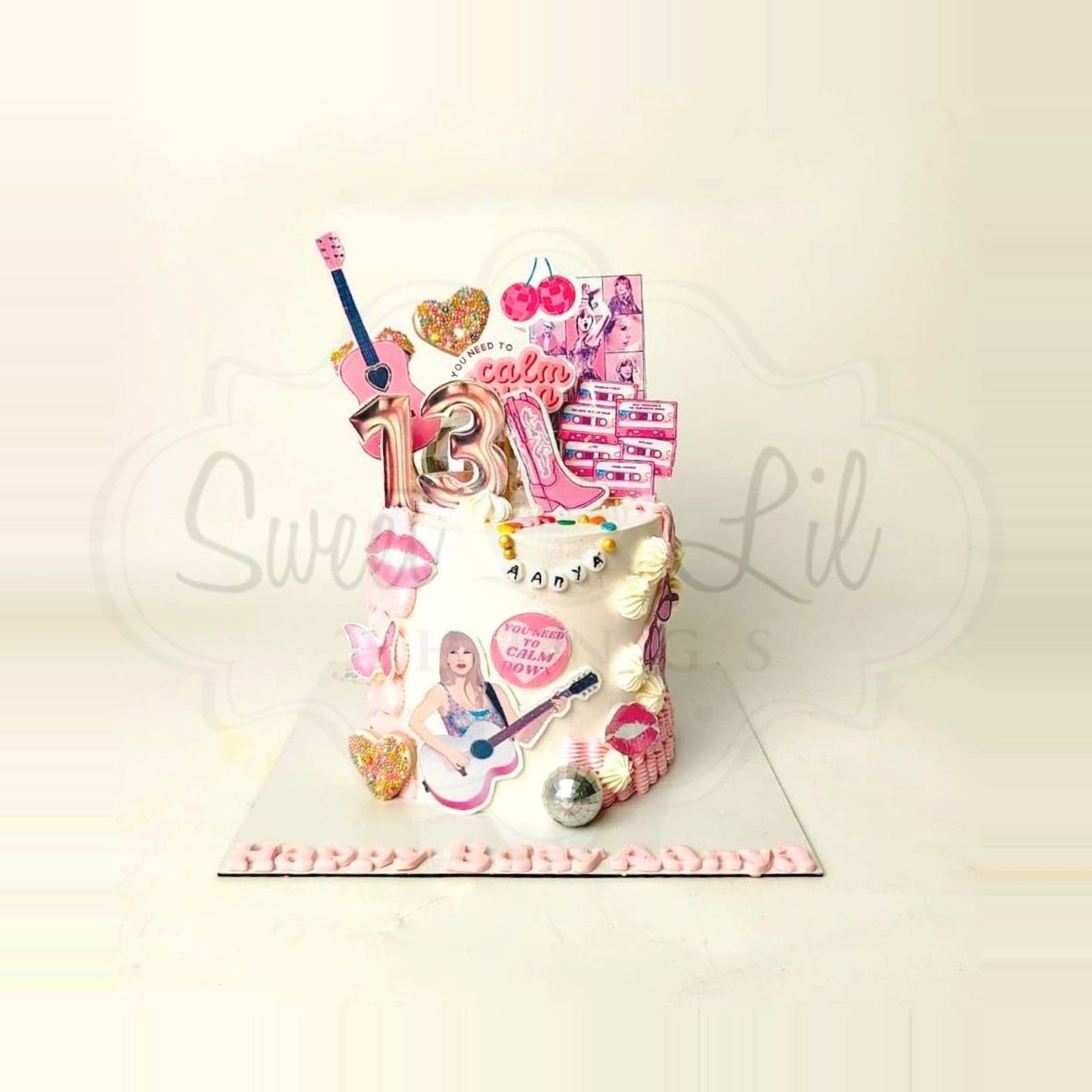 Taylor Swift fan cake photo 2