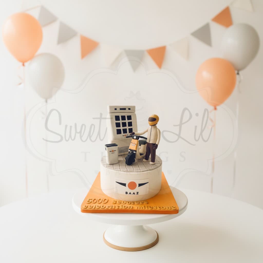 Corporate Cake — Scooter Milestone