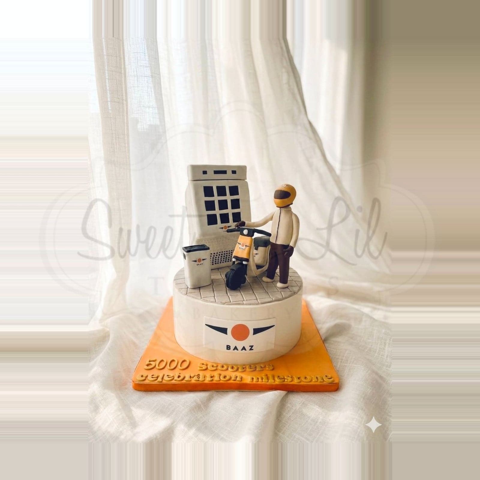 Corporate Cake — Scooter Milestone photo 2