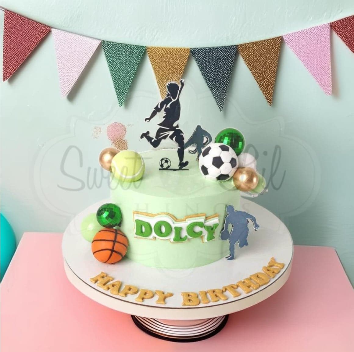 Sports Lover Birthday Cake