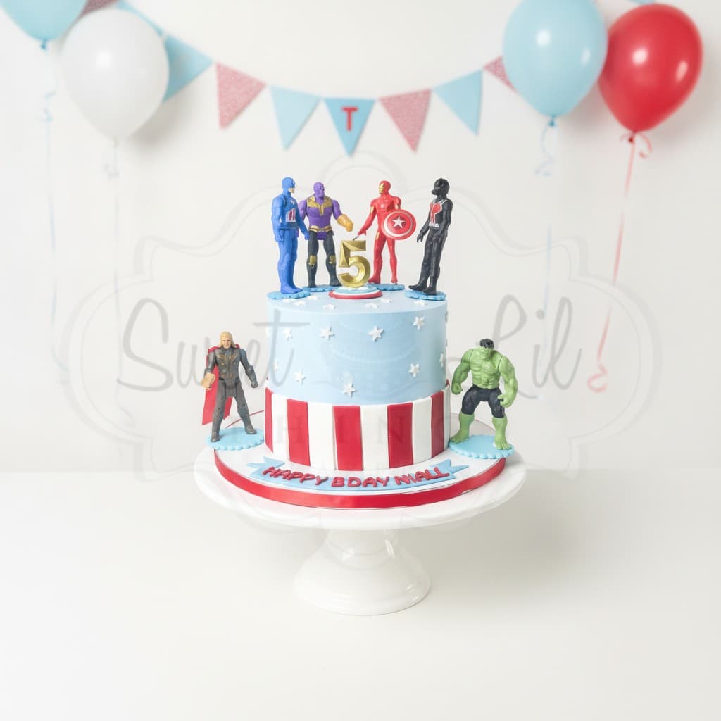 Avengers Super hero Cake — Squad Heroes