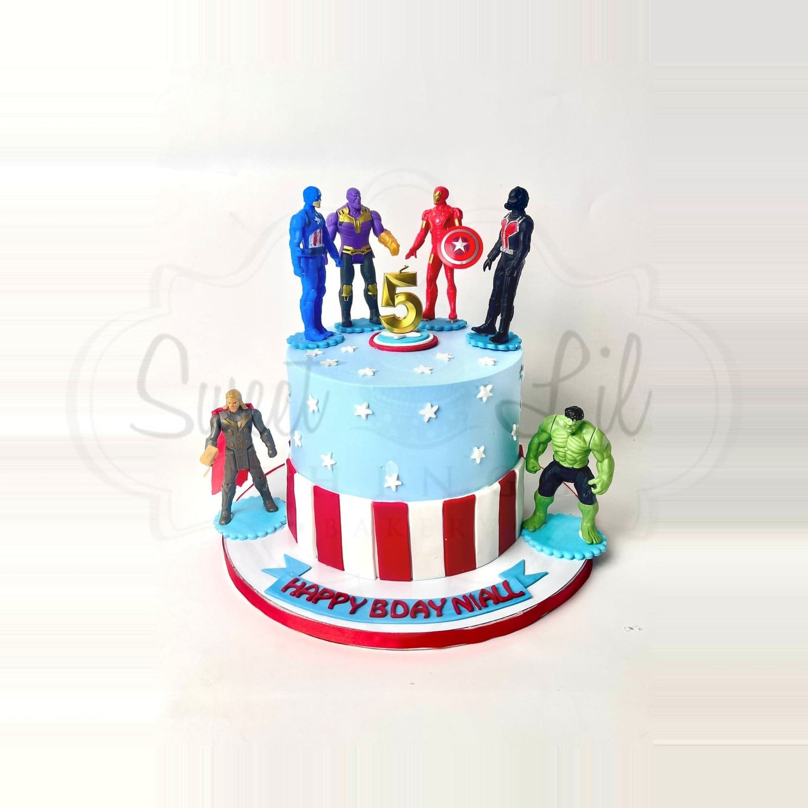 Avengers Super hero Cake — Squad Heroes photo 2