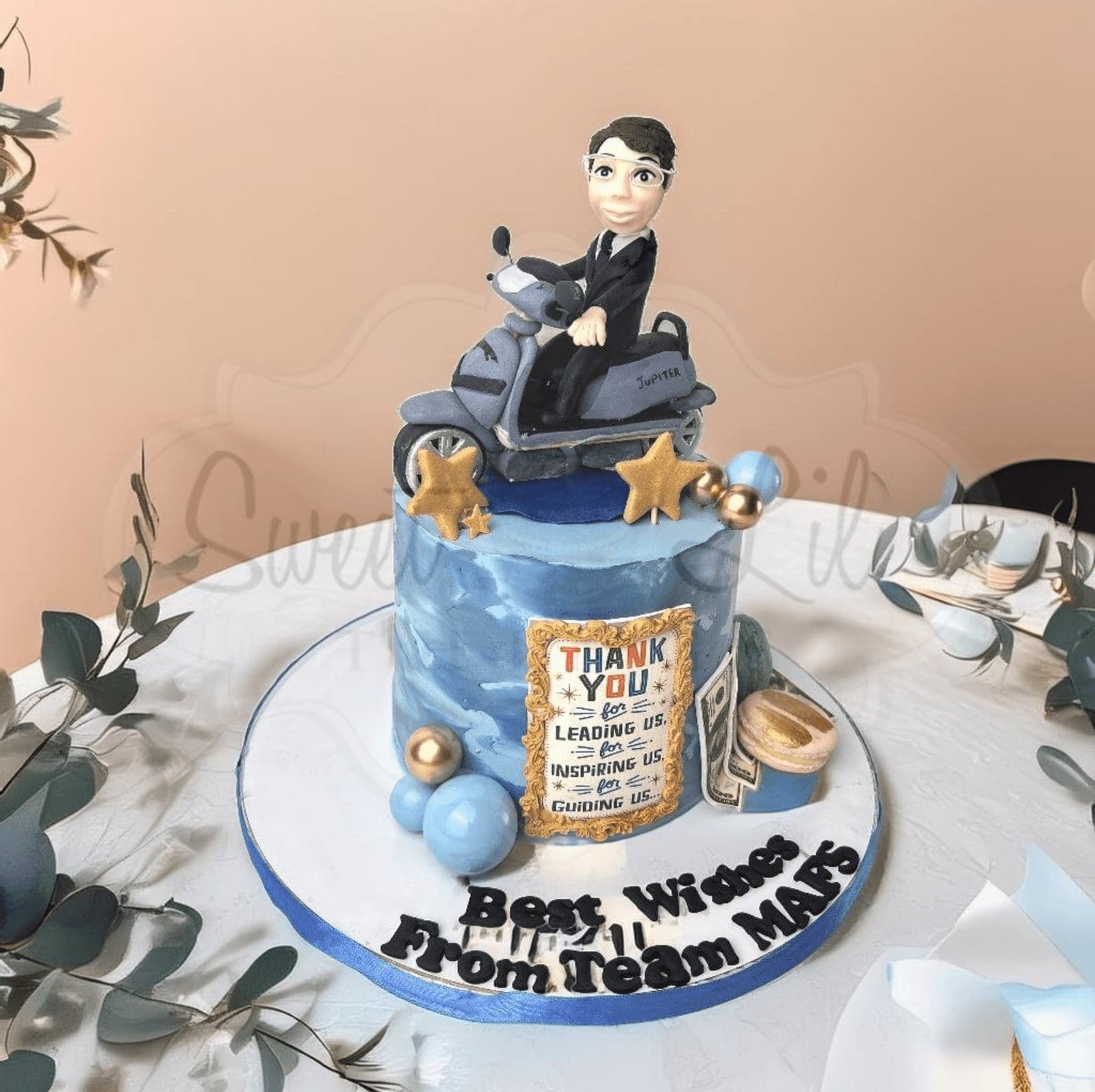 Thank you Boss Cake