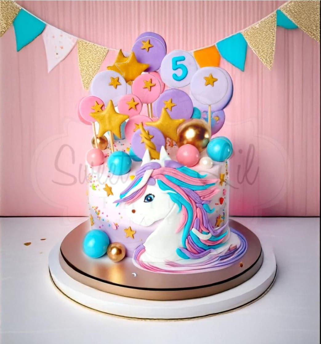 Unicorn Birthday Cake