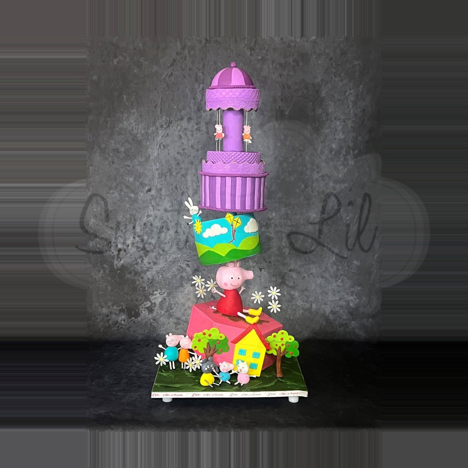 Peppa Pig Theme Cake — Little Piggy photo 2