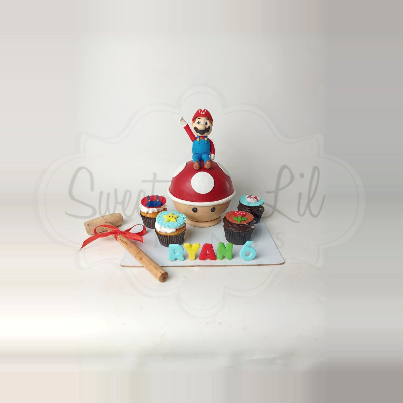 Mario Theme Cake — Arcade Adventure Mushroom photo 2