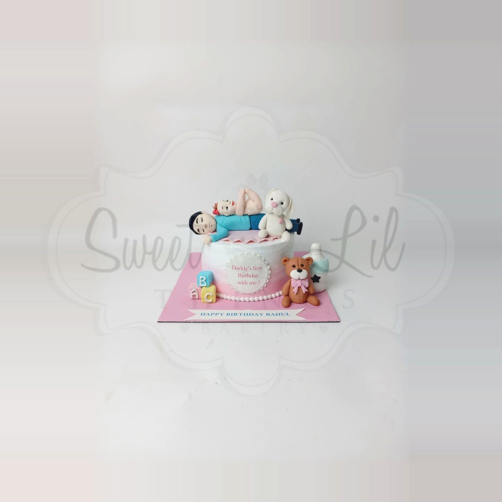Birthday Cake for Dad — Daddys First Baby photo 2