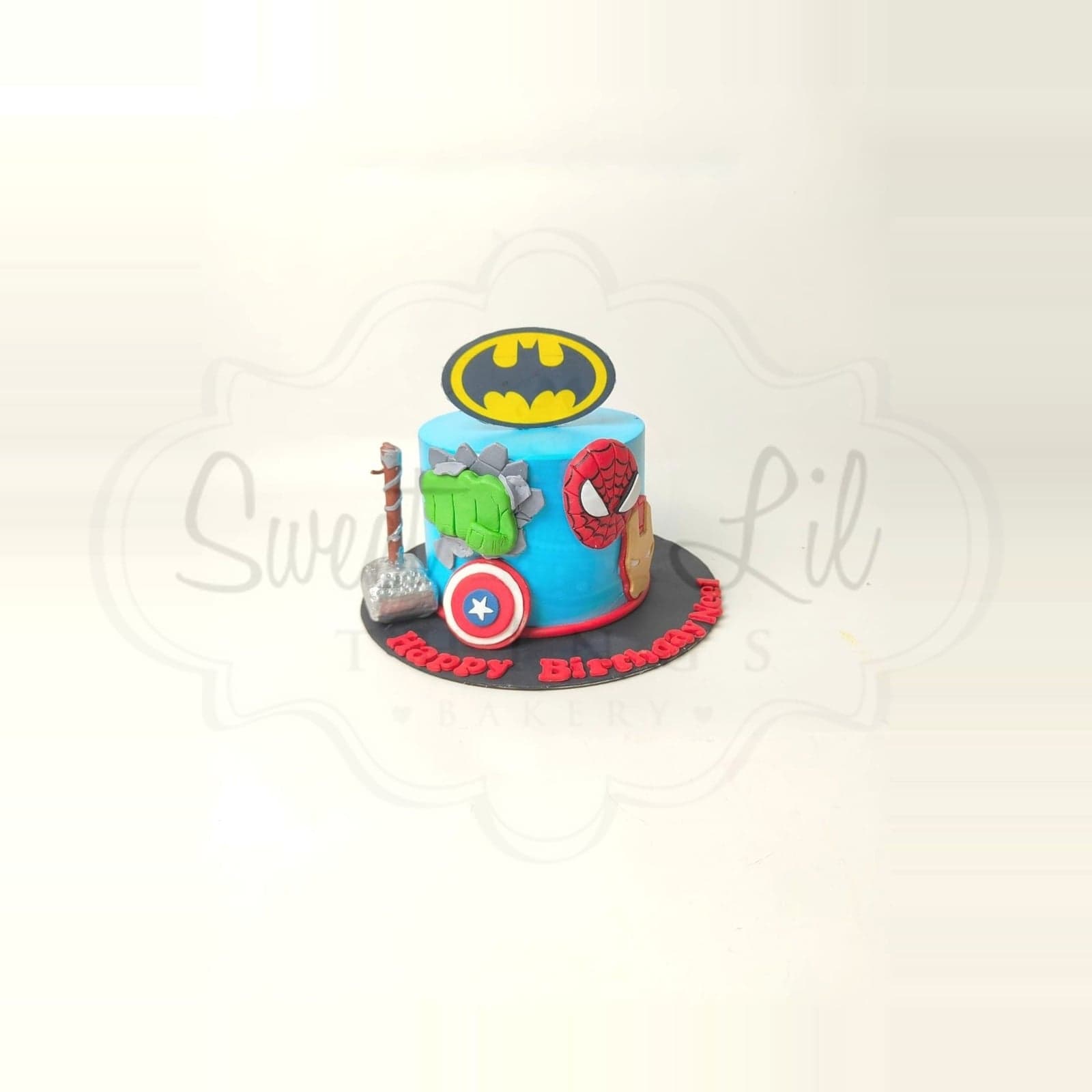 Avengers Super hero Cake — Superhero Emblems photo 2