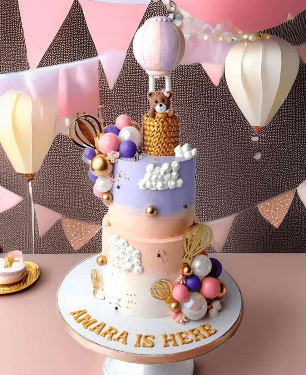 Welcome Baby Cake